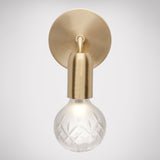 Crystal Bulb Wall Light