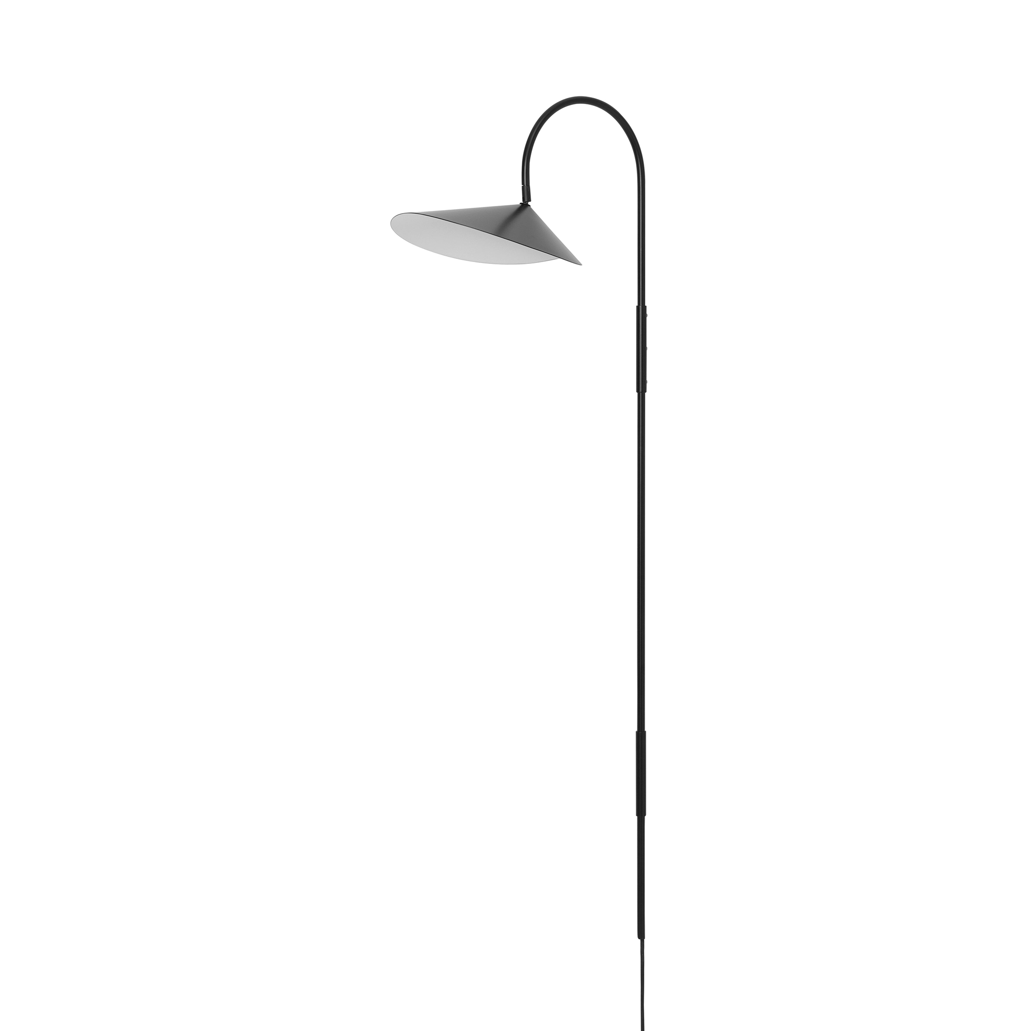 Arum Wall Lamp: Tall + Black