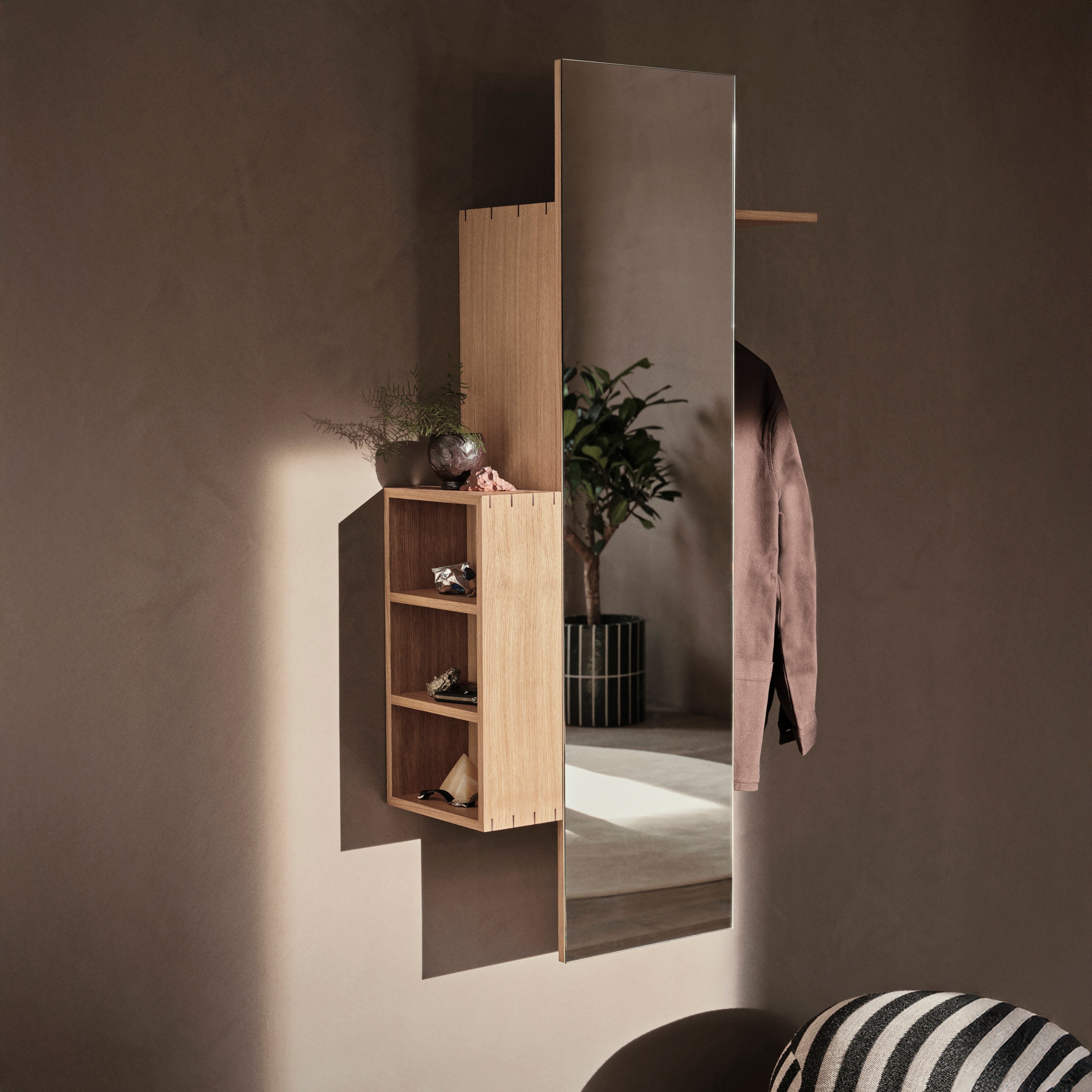 Bon Hallway Cabinet with Mirror