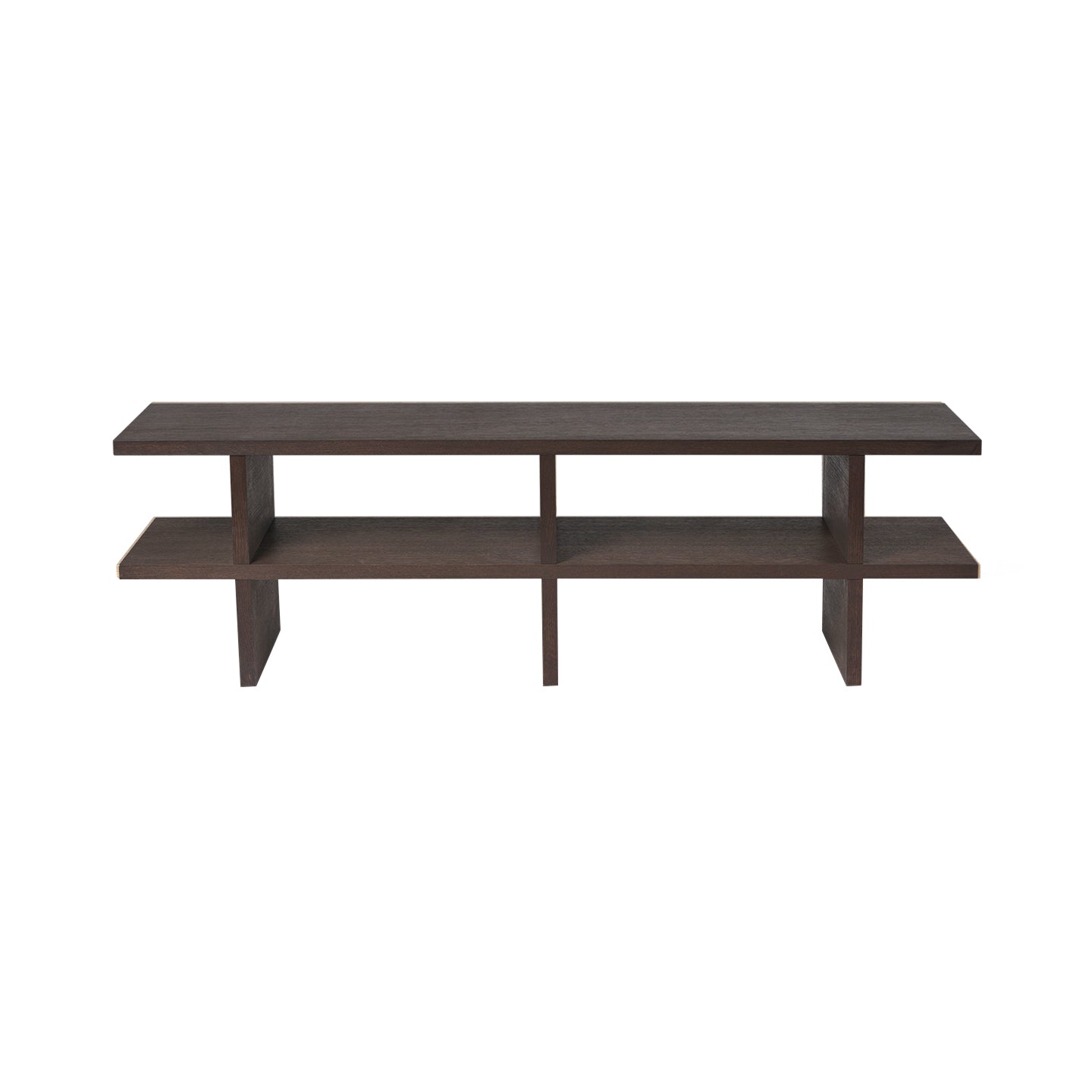 Kona Bench: Dark Stained Oak