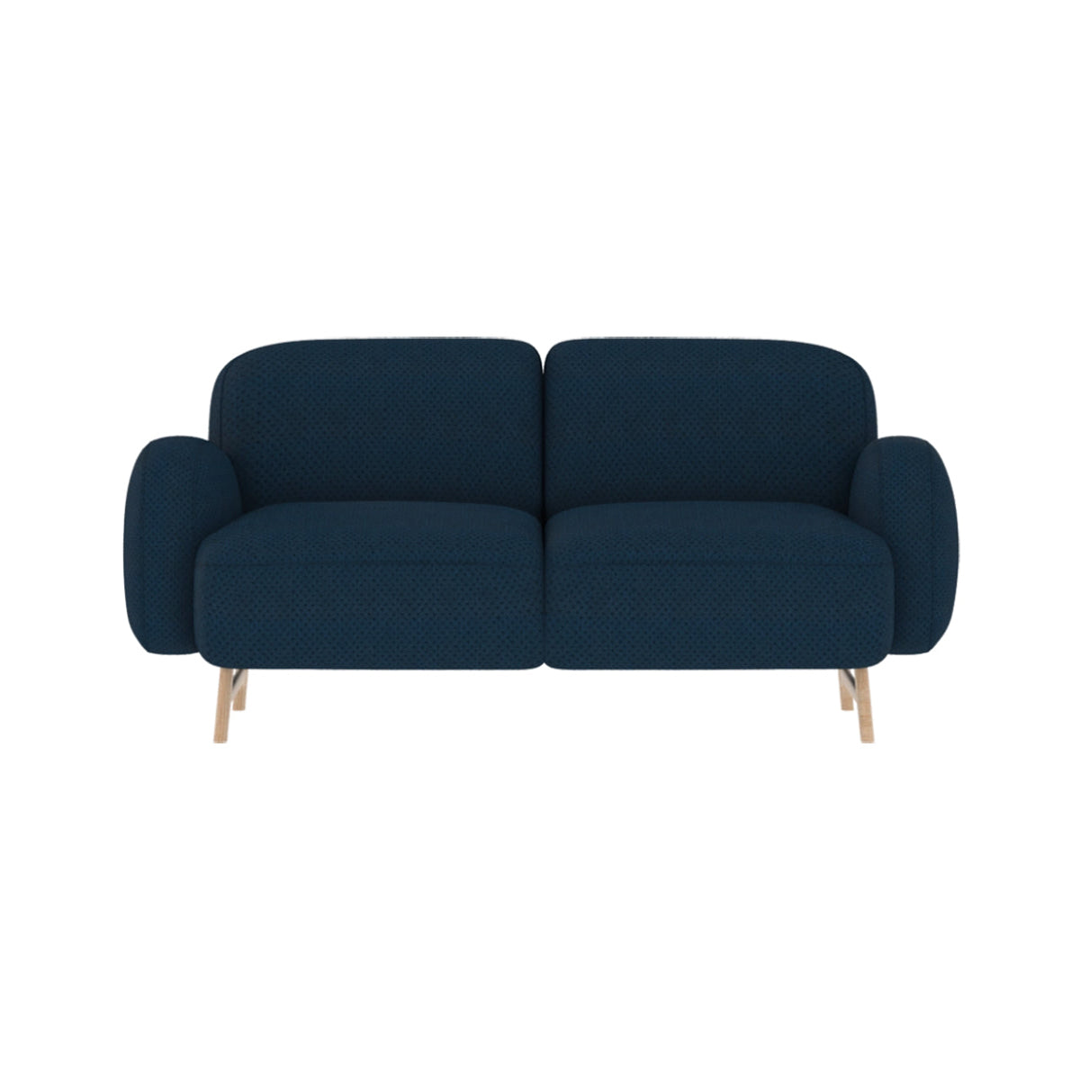 Auguste Sofa: 2 + Cobalt Blue