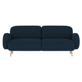 Auguste Sofa: 3 + Cobalt Blue