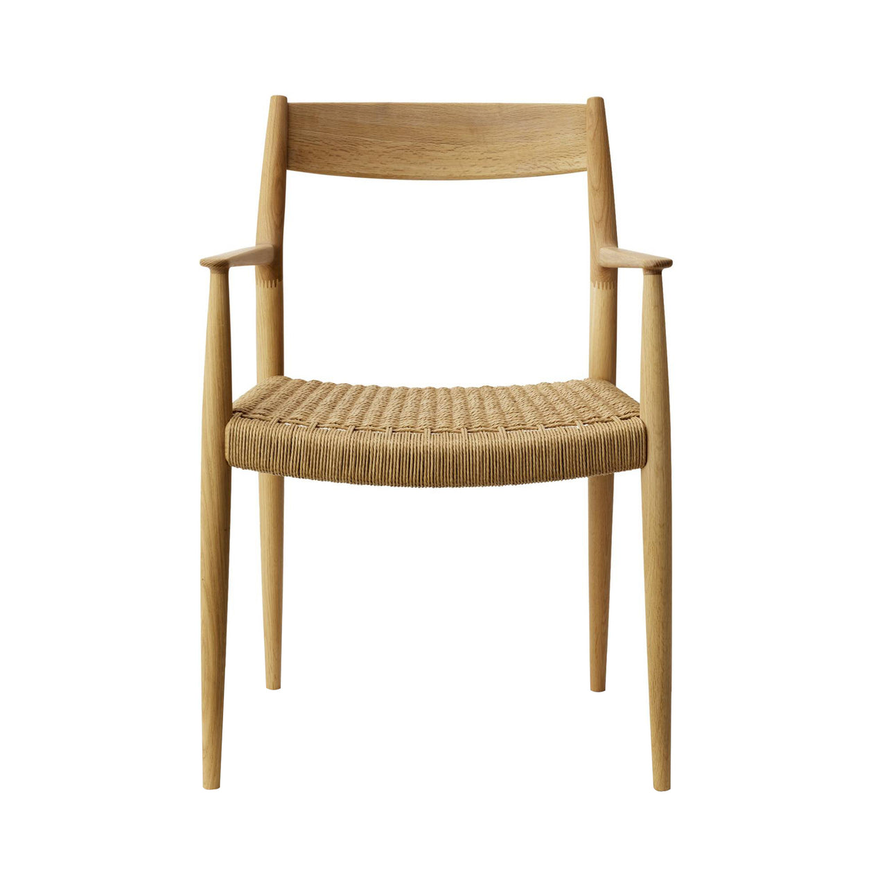 Kinuta Armchair N-DC01: Pure Oak + Natural