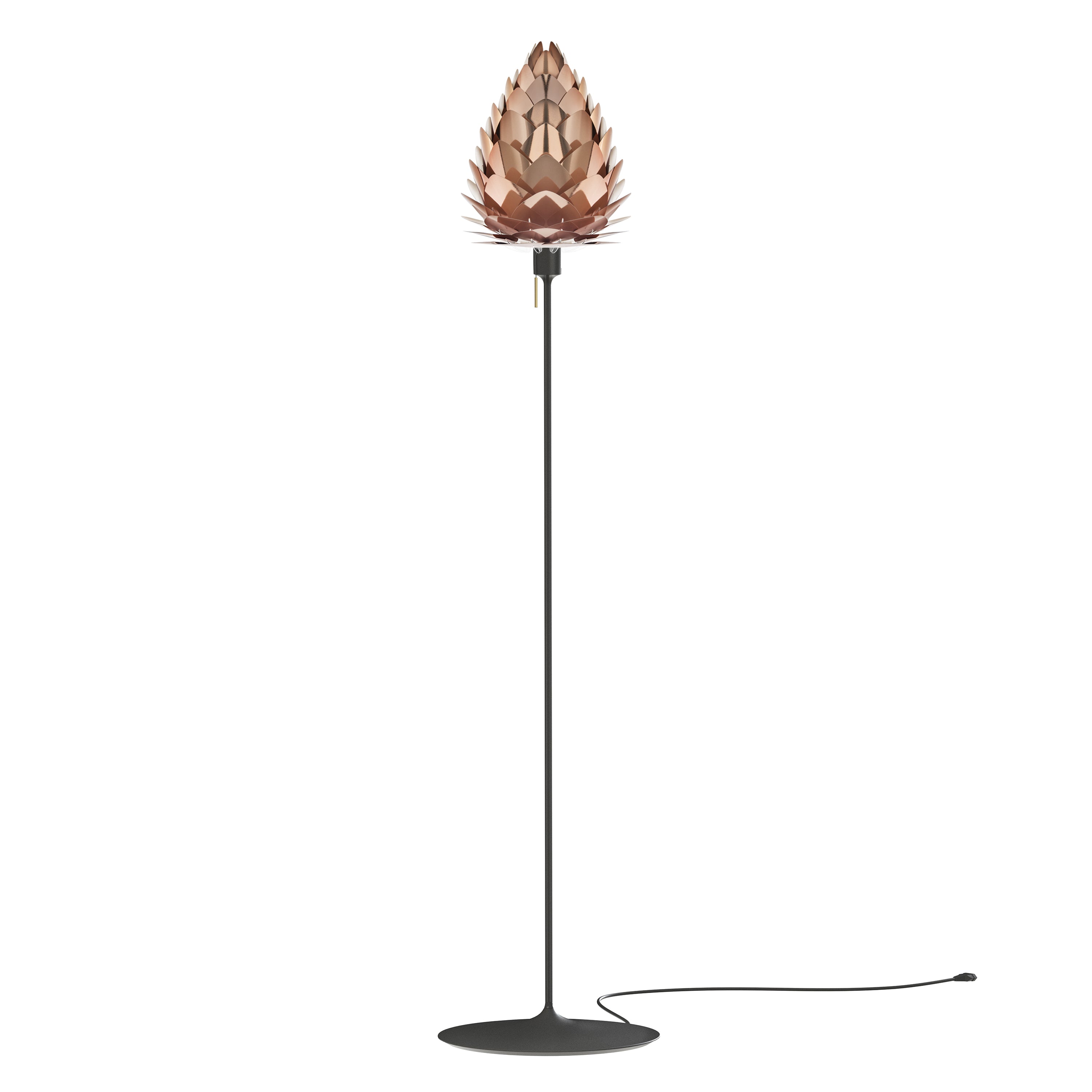 Conia Champagne Floor Lamp: Mini - 11.8