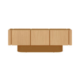 Dune Sideboard: 6 Doors + Super-Matt Oak + Copper