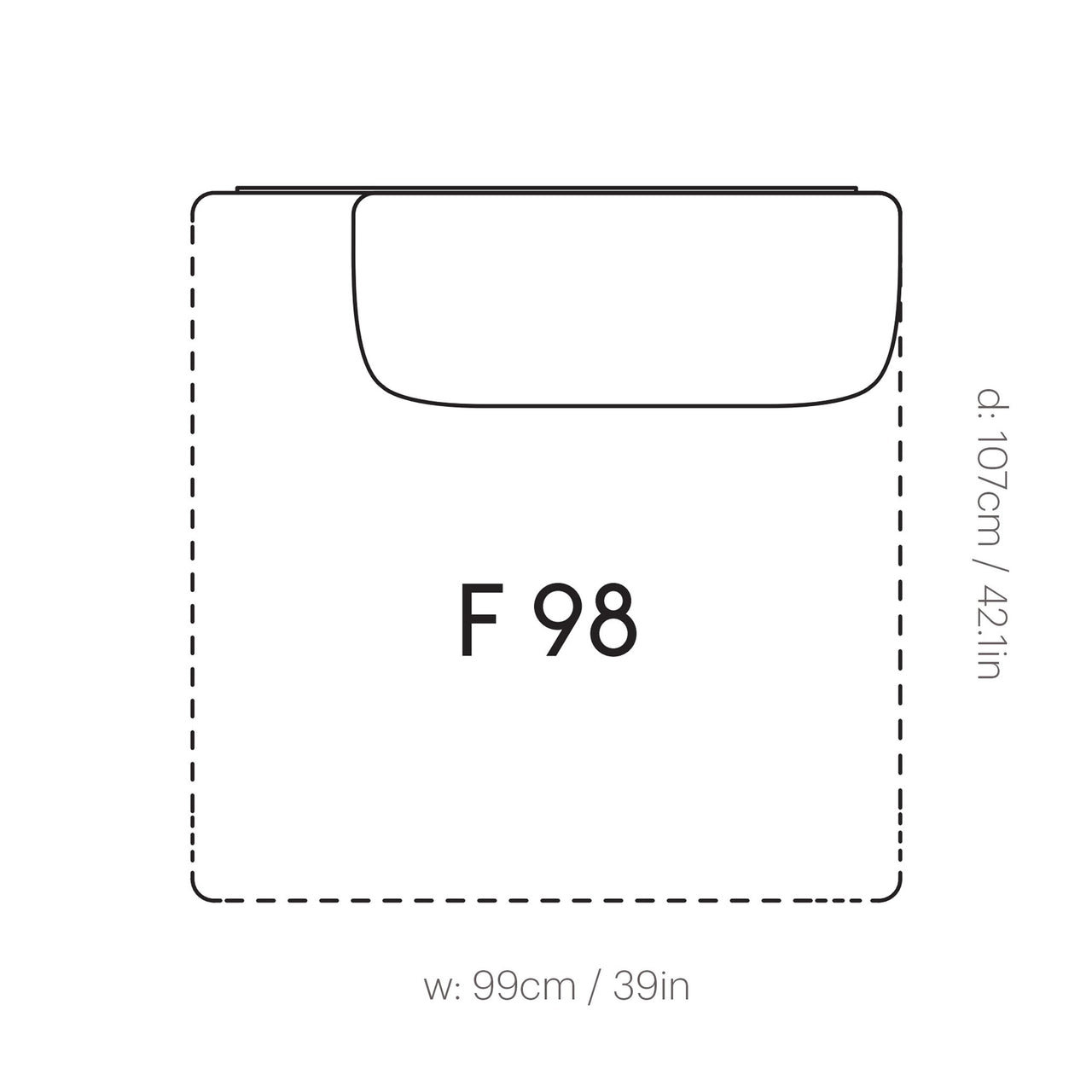 In Situ Sofa Modules: Left Open-Ended