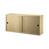 String System: Cabinet with Sliding Doors + Small - 14.6