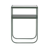 Nati Tati Console: High + Carrara Marble + Green Khaki