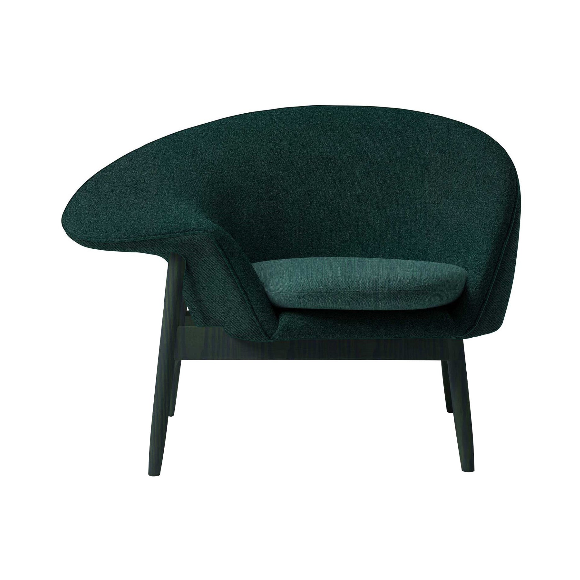 Fried Egg Lounge Chair: Color + Left + Dark Green