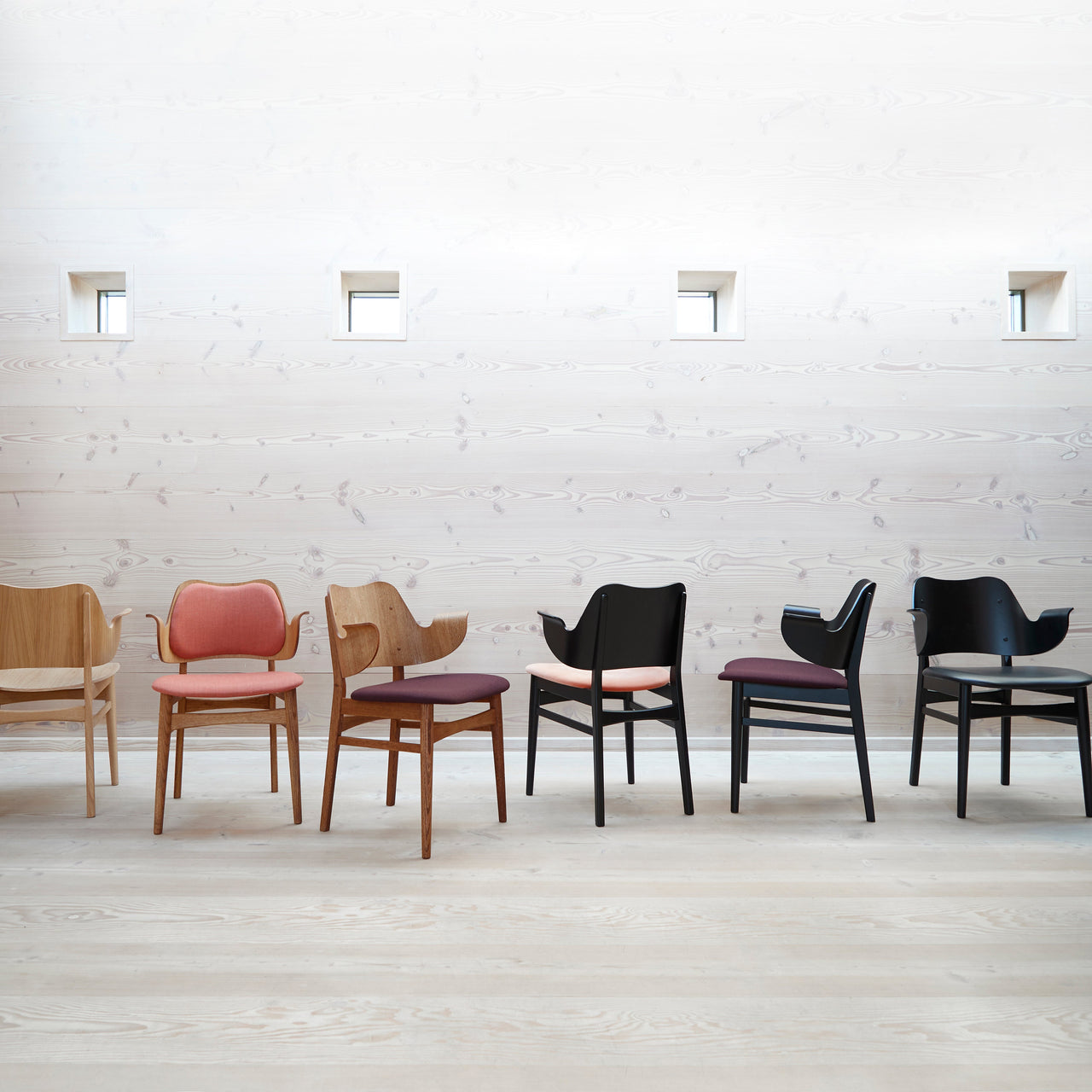 Gesture Dining Chair: Seat + Back Upholstered