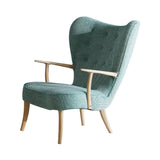 Pragh Lounge Chair: Oiled Oak