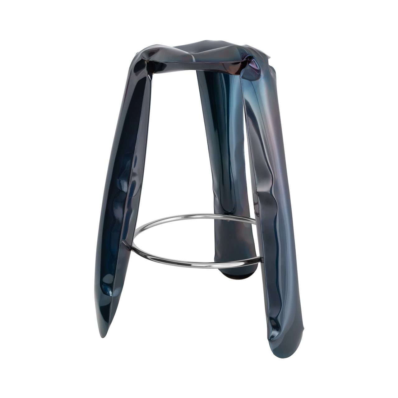 Plopp Bar Stool: Cosmic Blue