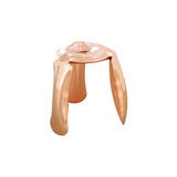 Plopp Mini Stool: Copper Polished