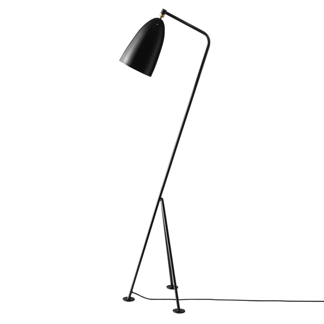 Grashoppa Floor Lamp: Black Glossy