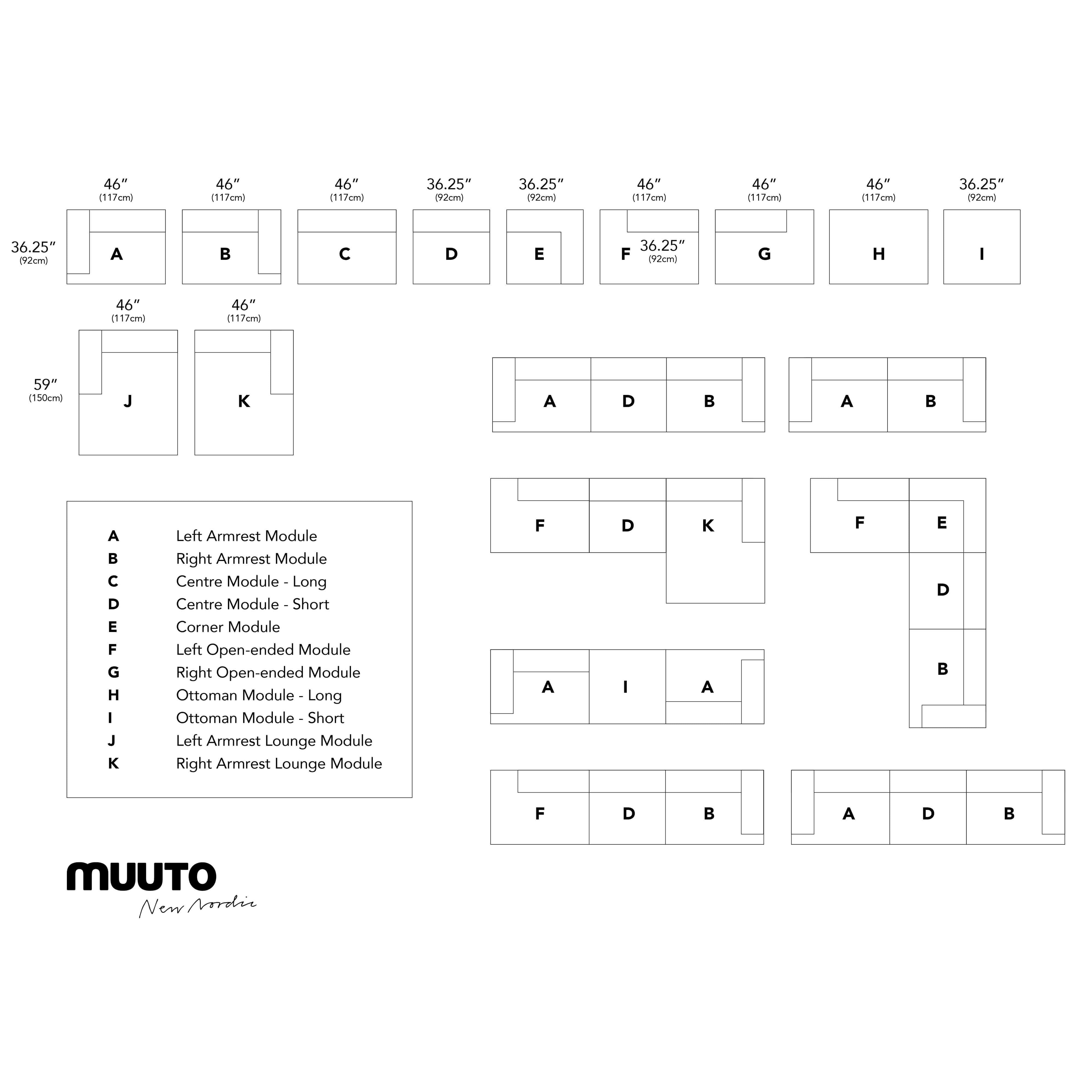 Connect Modular Sofa: Stocked - Quick Ship