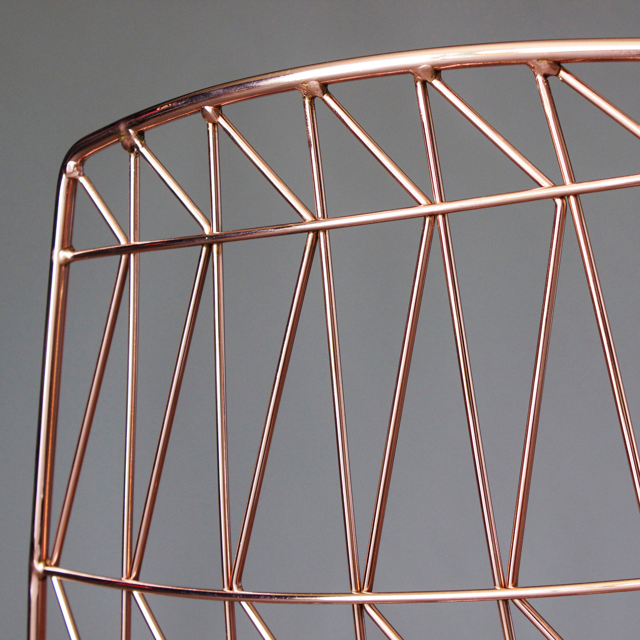 Lucy Chair: Metallic