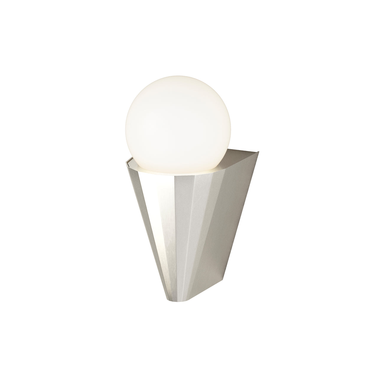 IP Cornet Wall Light: Satin Nickel