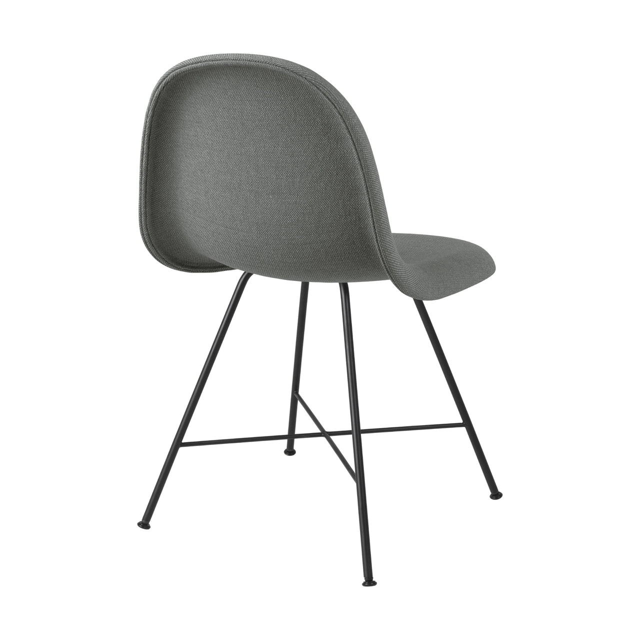 3D Dining Chair: Center Base + Full Upholstery