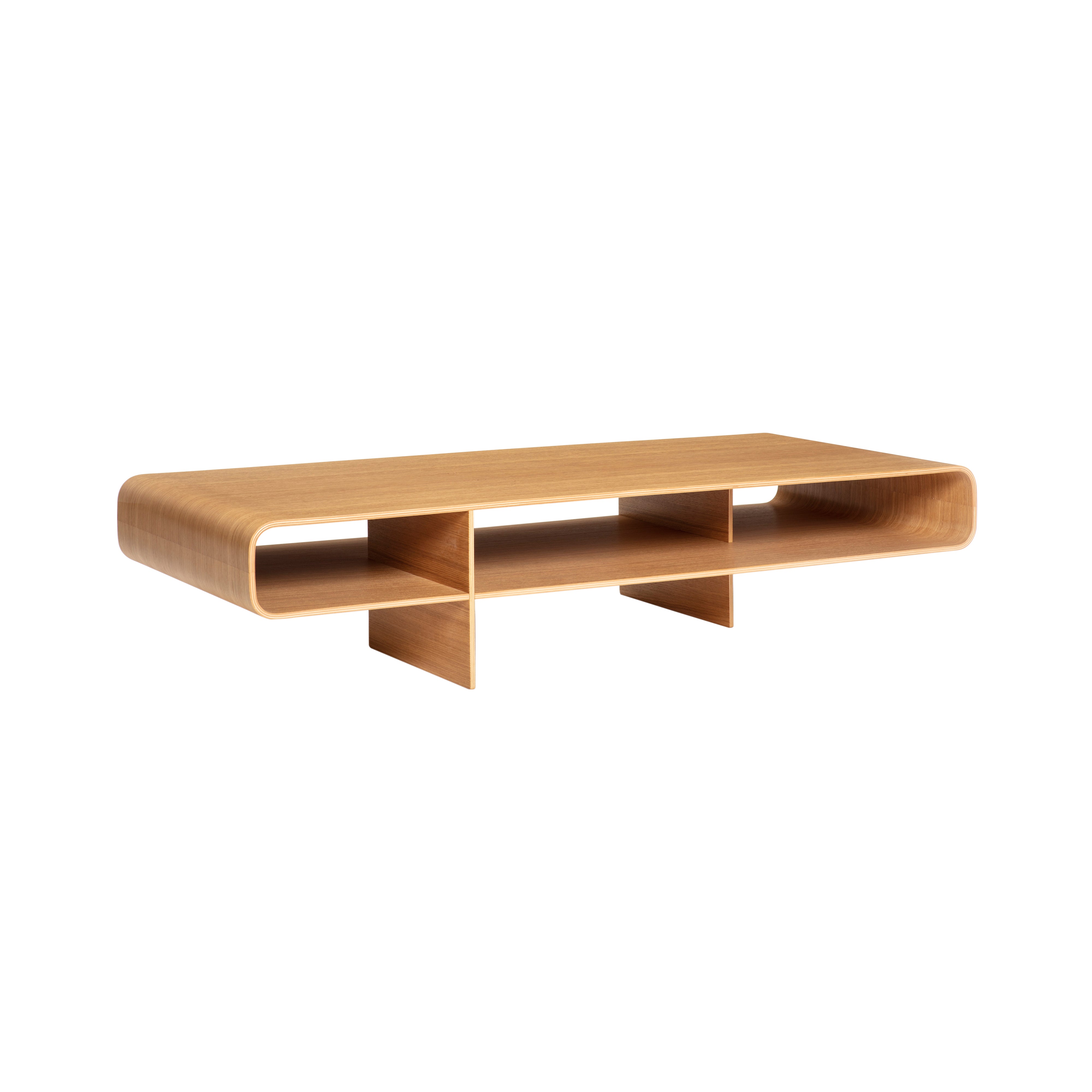 Loop Coffee Table: Oak