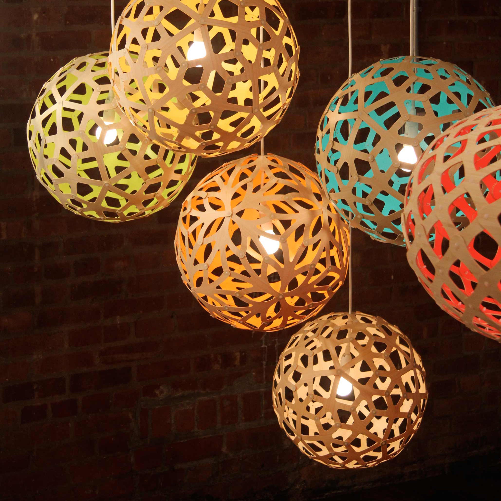 Coral Pendant Light: Medium