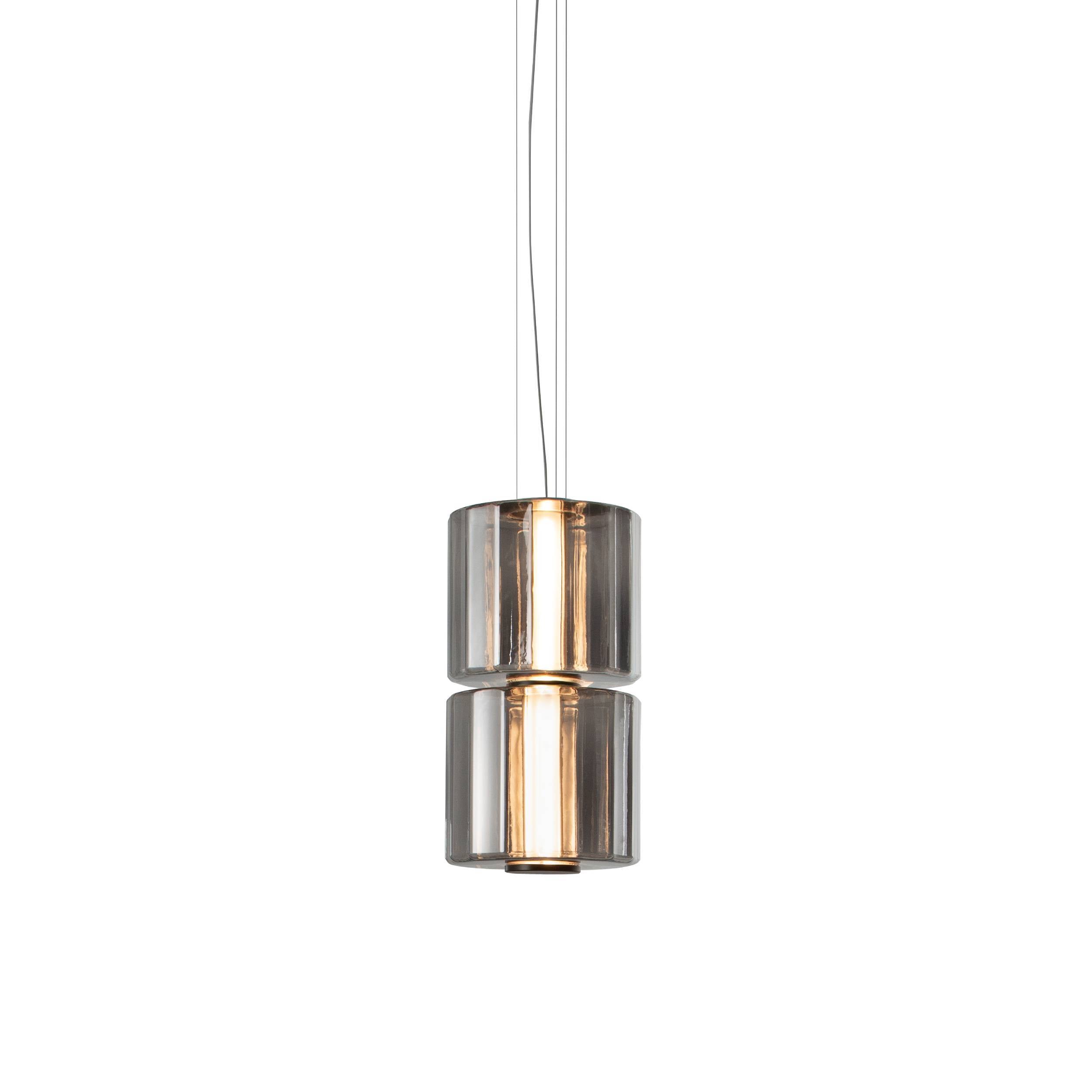 Column 300 Vertical Pendant: 2 Units + Carbon