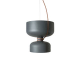 Spotlight Volumes Pendant Light: A+B + Avocado