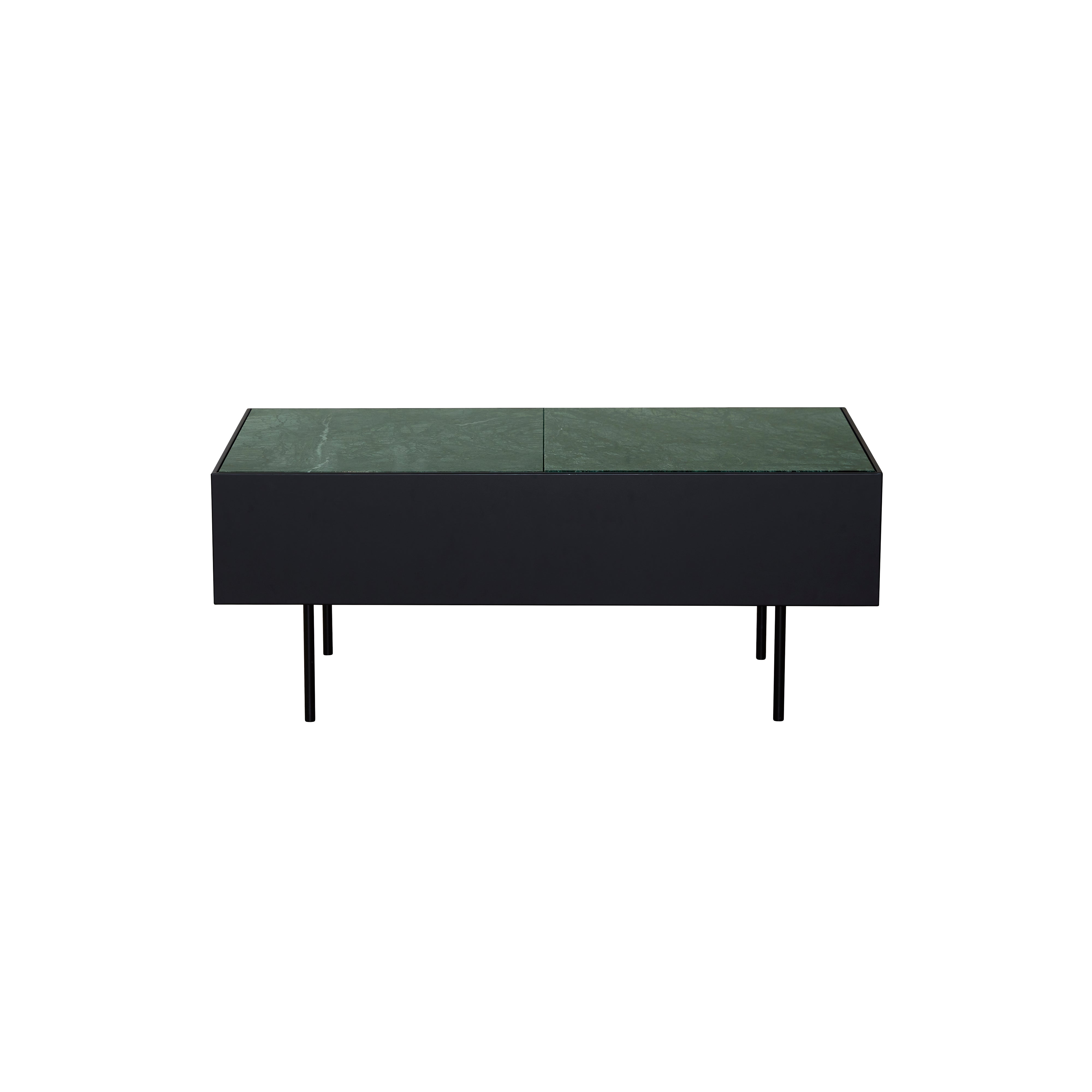 Modular Accent Table: Green Marble