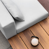 Able Armless Sofa: Outdoor