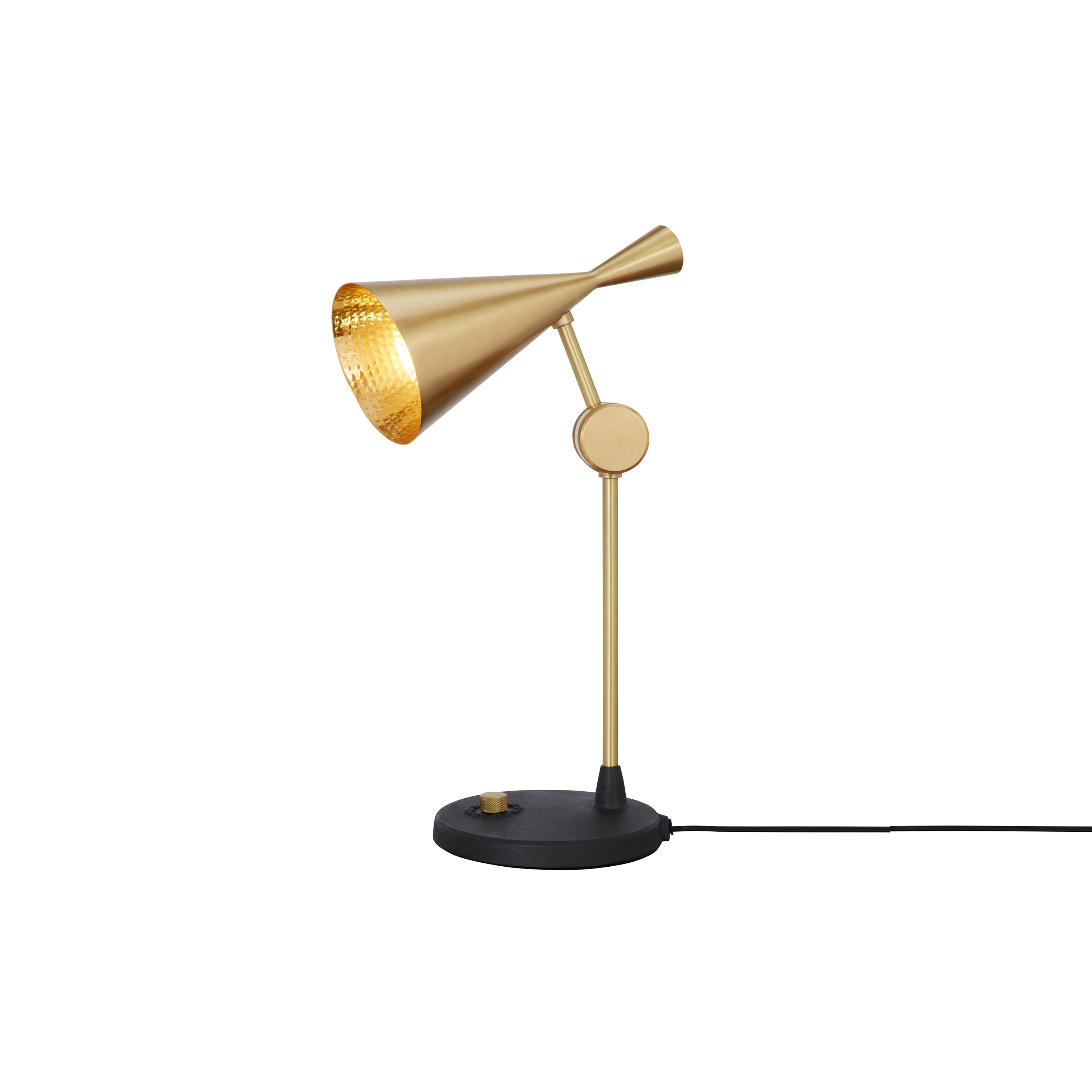 Beat Table Light: Brushed Brass