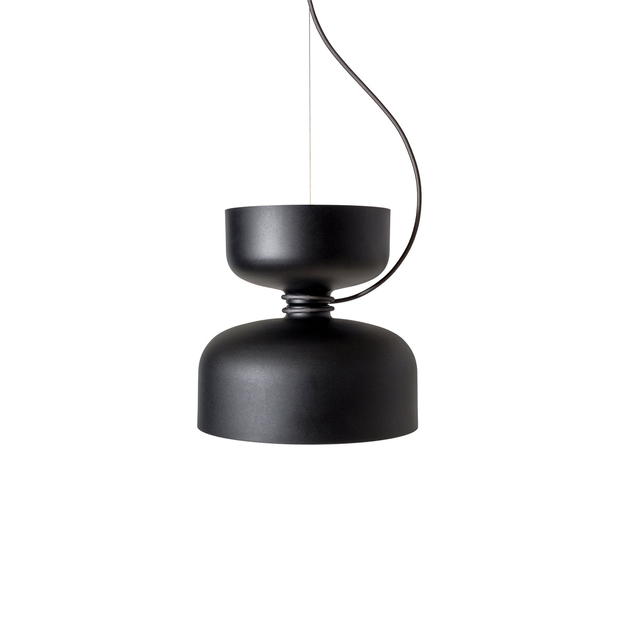 Spotlight Volumes Pendant Light: B+A + Black