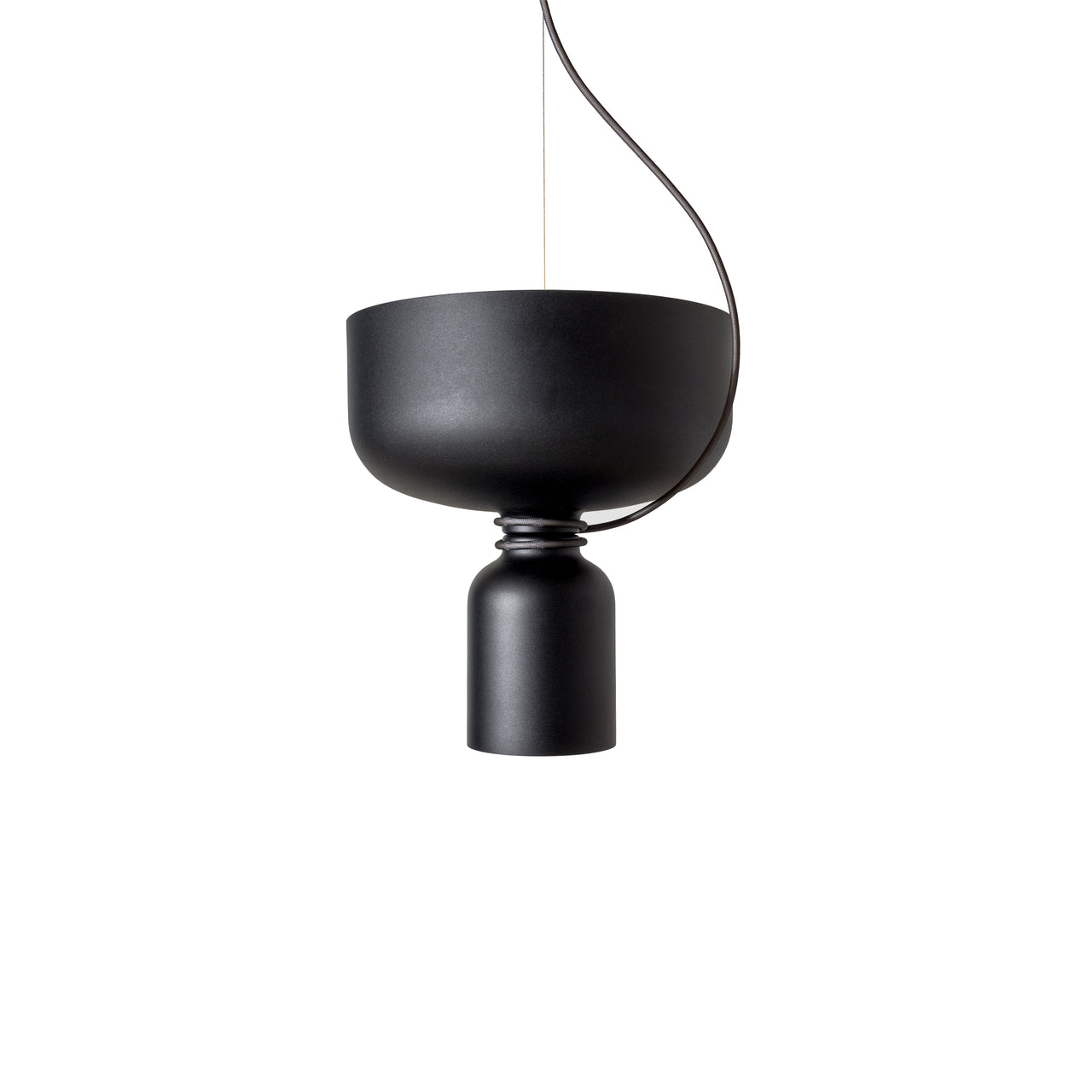 Spotlight Volumes Pendant Light: C+B + Black