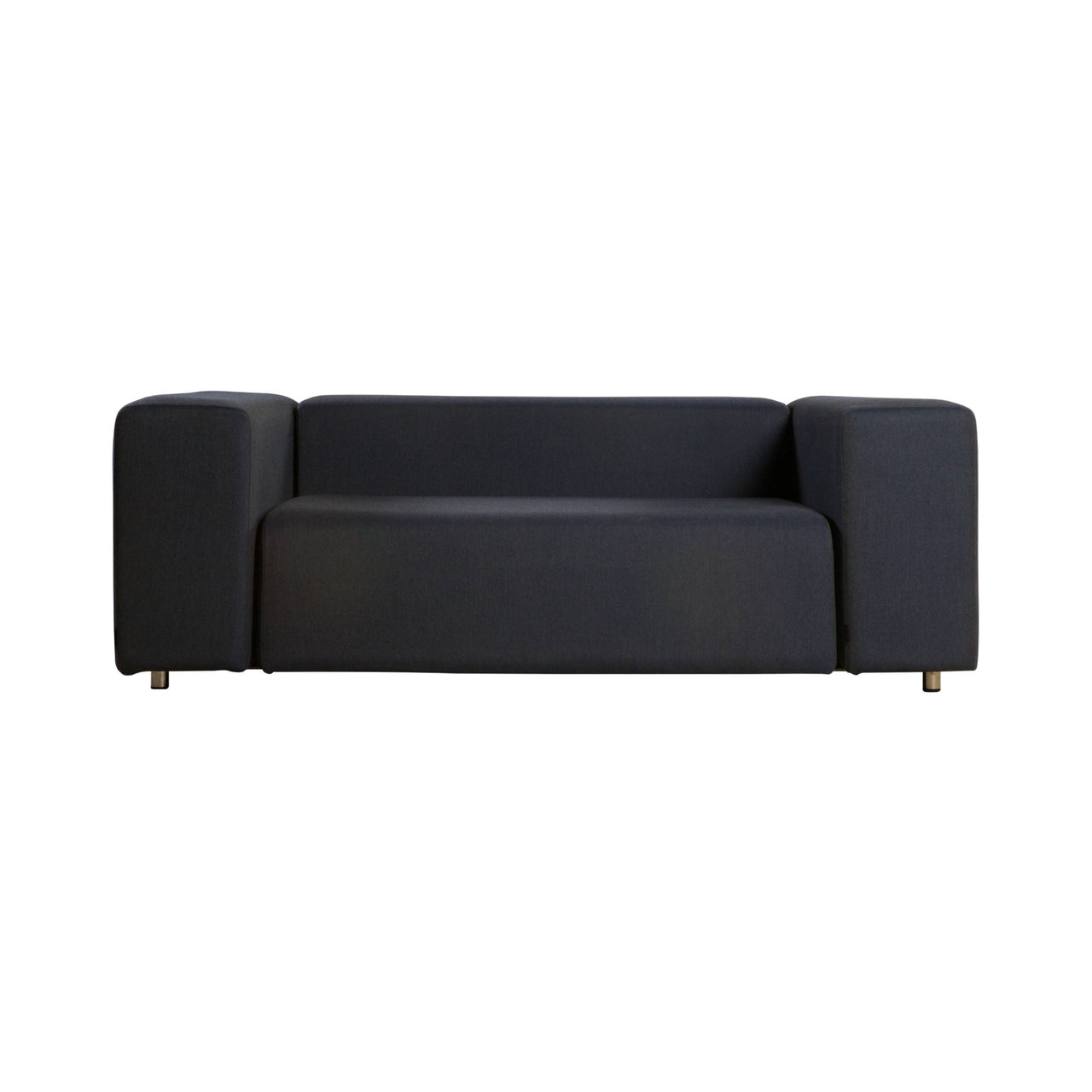 Dorm 2 Seater Sofa: With Arm + Panama Navy 1319