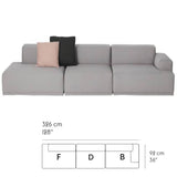 Connect Modular Sofa: Stocked - Quick Ship