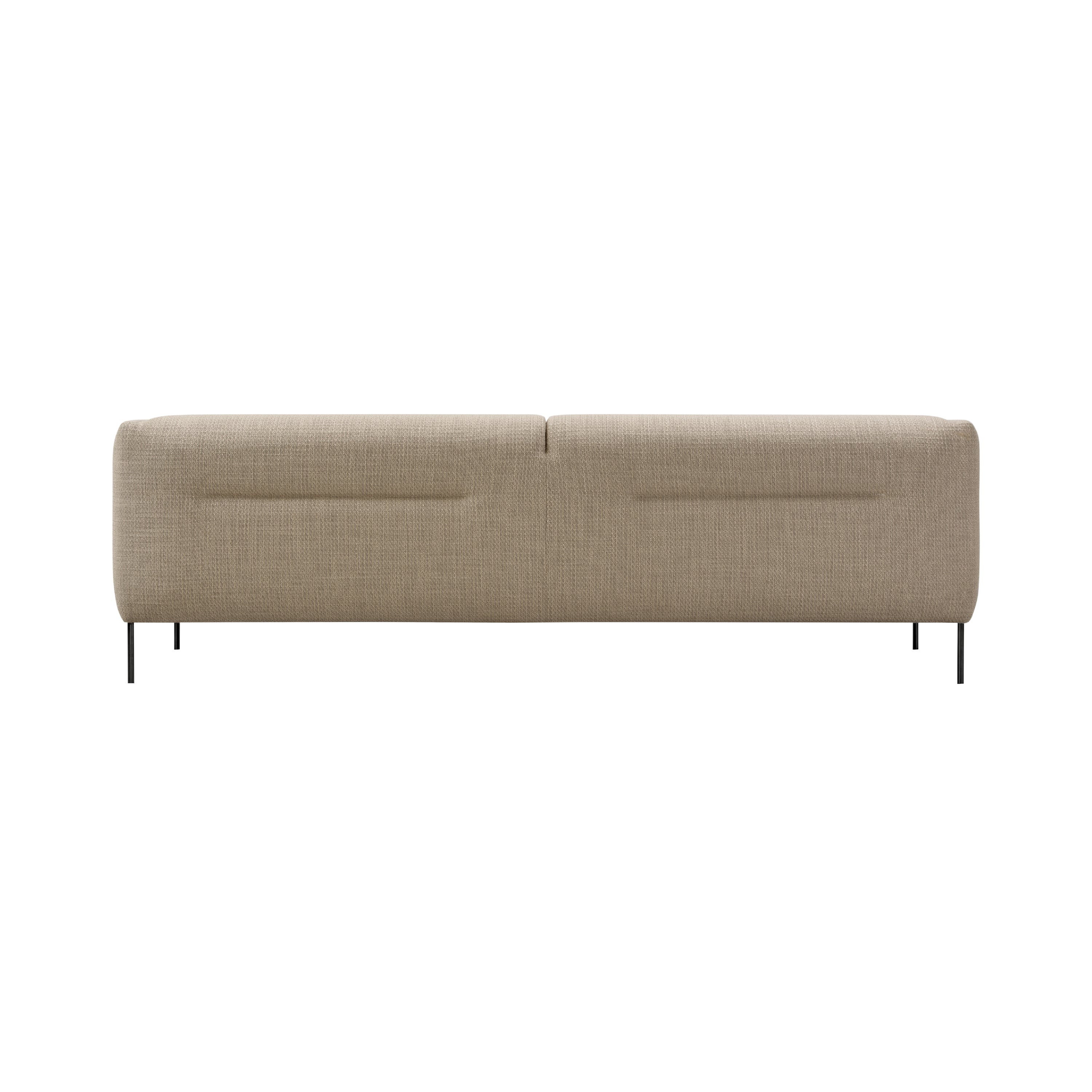 Konami Sofa: 2-1/2 seater + Black