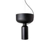 Spotlight Volumes Pendant Light: D+B + Black