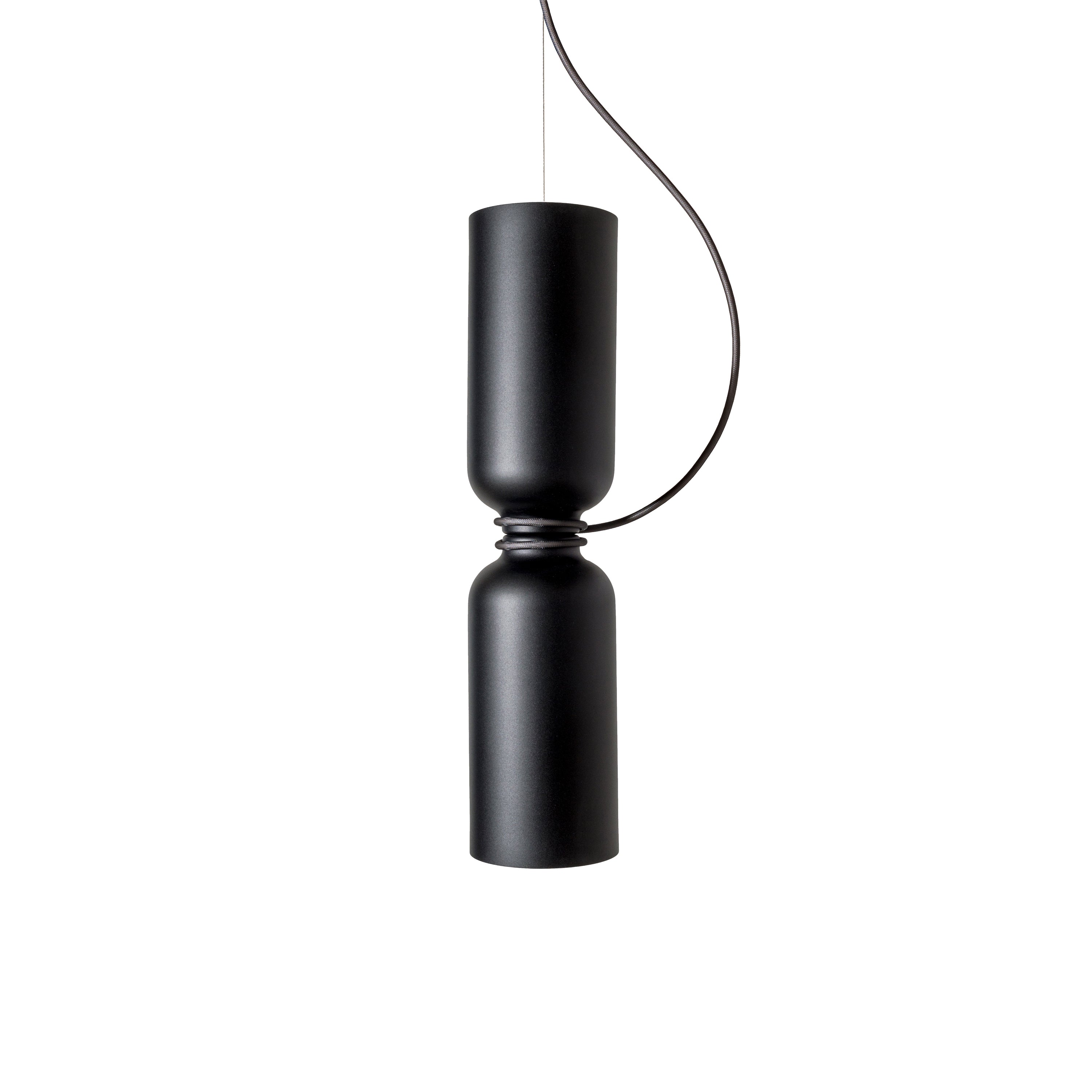 Spotlight Volumes Pendant Light: D+D + Black