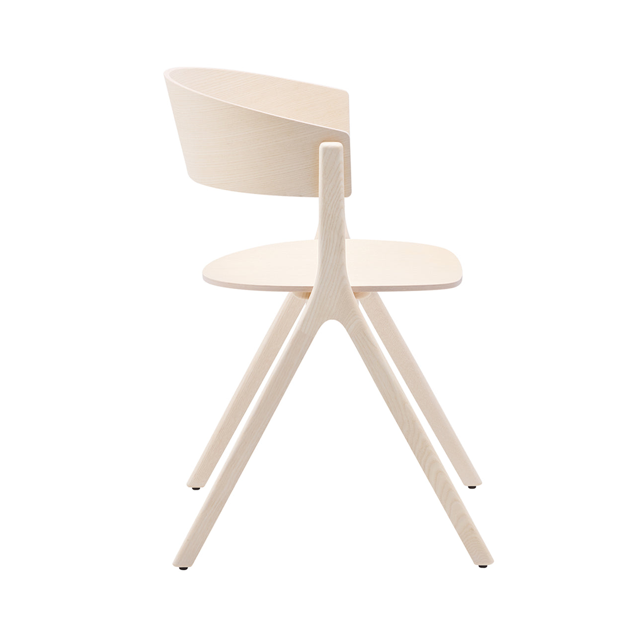 Circus Wood Chair: Natural Oak + Without Seat Pad