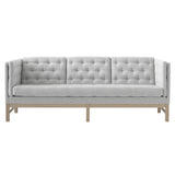 EJ315 Sofa: 3 Seater + Soaped Treated Oak