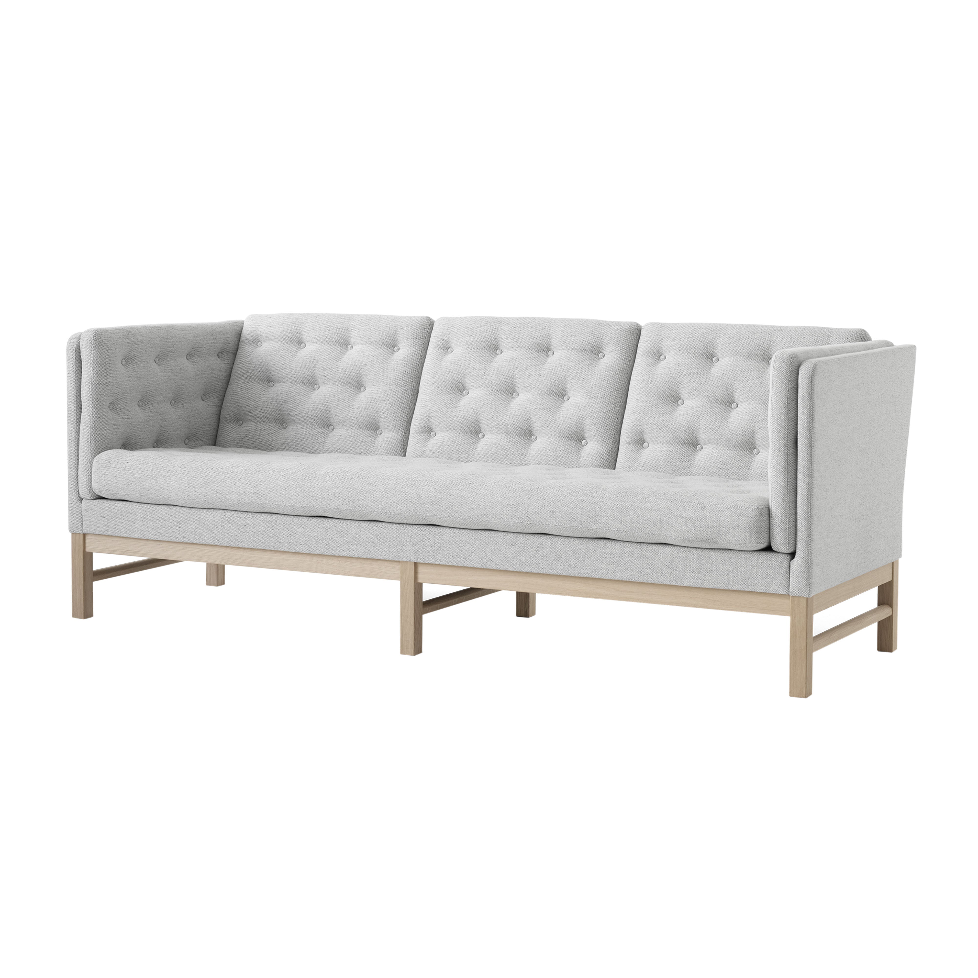 EJ315 Sofa: 3 Seater + Soaped Treated Oak