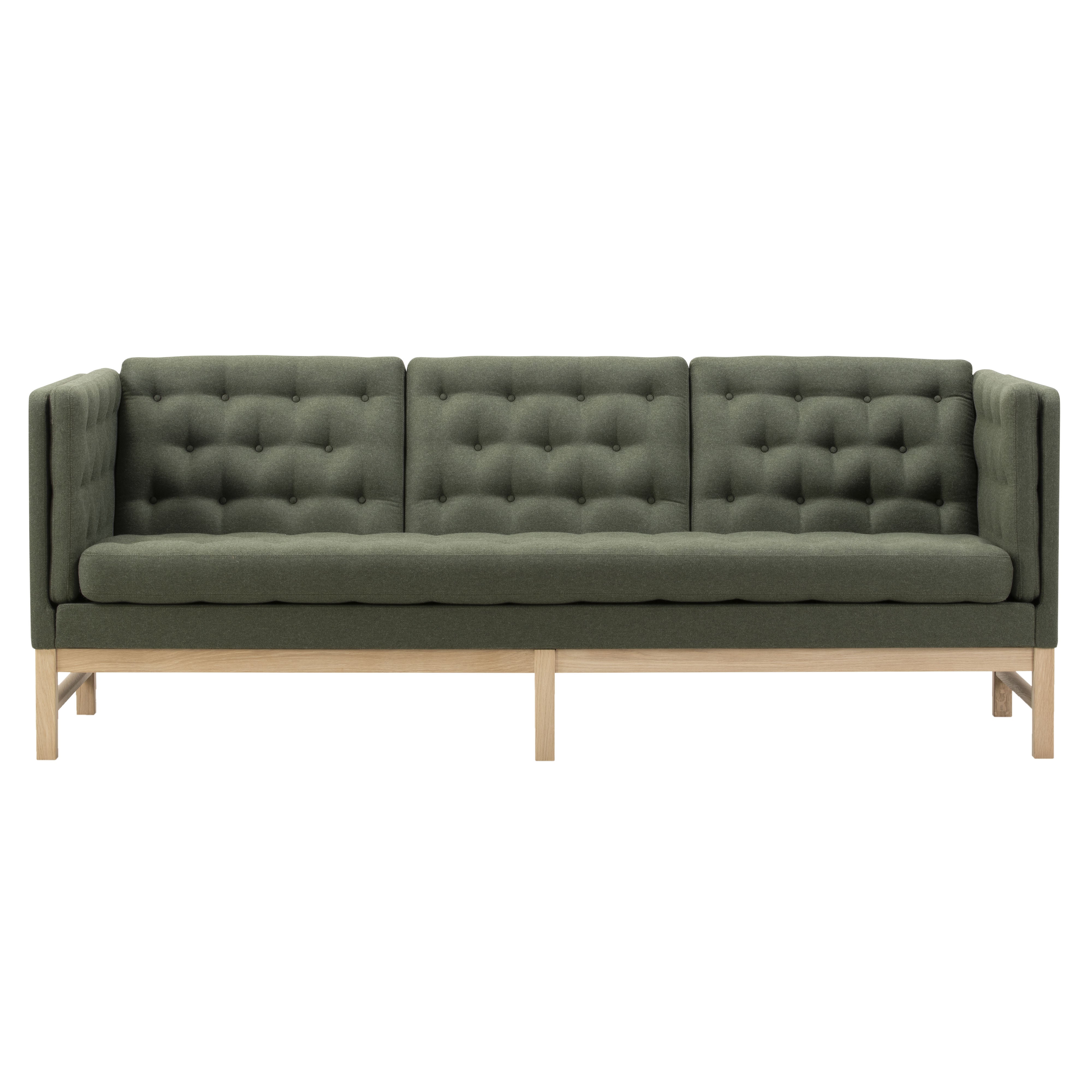 EJ315 Sofa: 3 Seater + Soaped Treated Oak