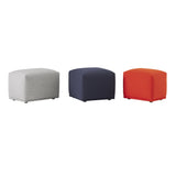 Echo Square Pouf - Quick Ship