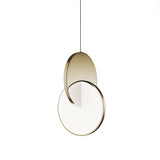 Eclipse Pendant Light: Gold