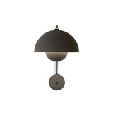 Flowerpot Wall Lamp VP8: Matte Black