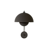 Flowerpot Wall Lamp VP8: Matte Black