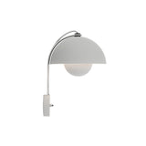 Flowerpot Wall Lamp VP8: Matte Light Grey