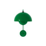 Flowerpot Wall Lamp VP8: Signal Green