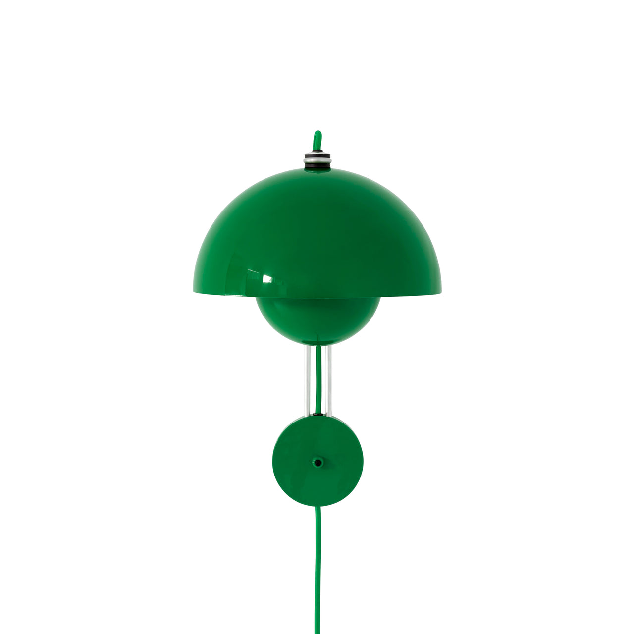 Flowerpot Wall Lamp VP8: Signal Green