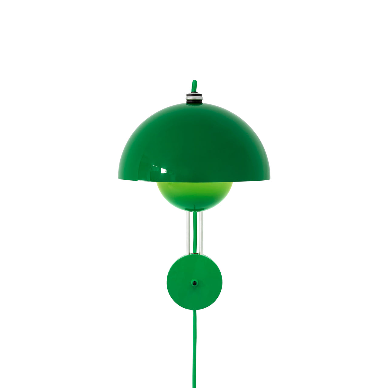 Flowerpot Wall Lamp VP8: Signal Green