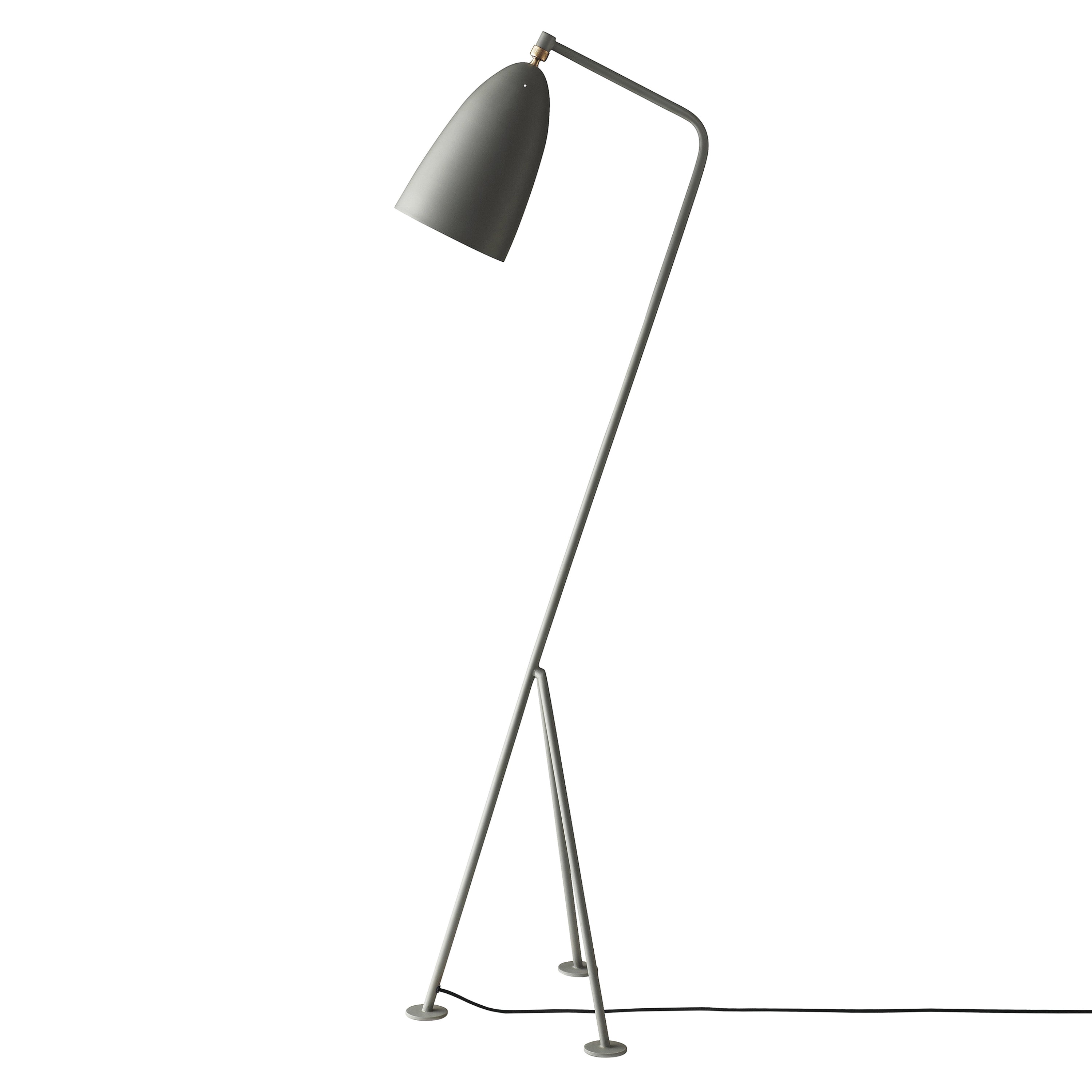 Grashoppa Floor Lamp: Dusty Blue Semi Matt