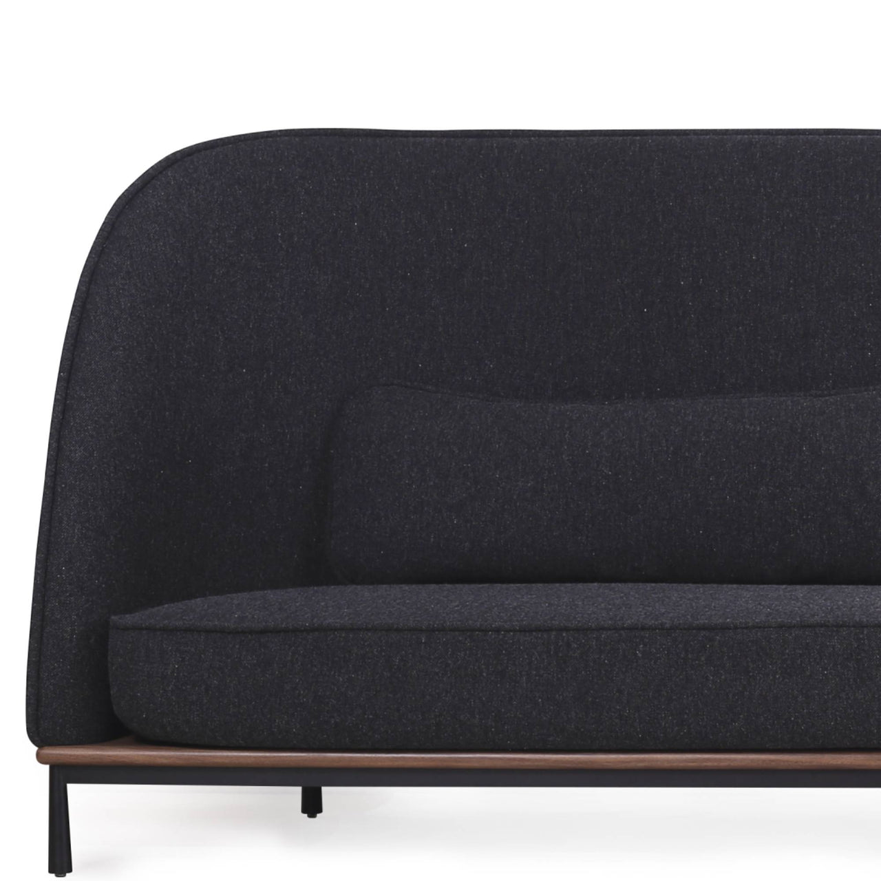 Arc Highback Love Seat: 1 Side